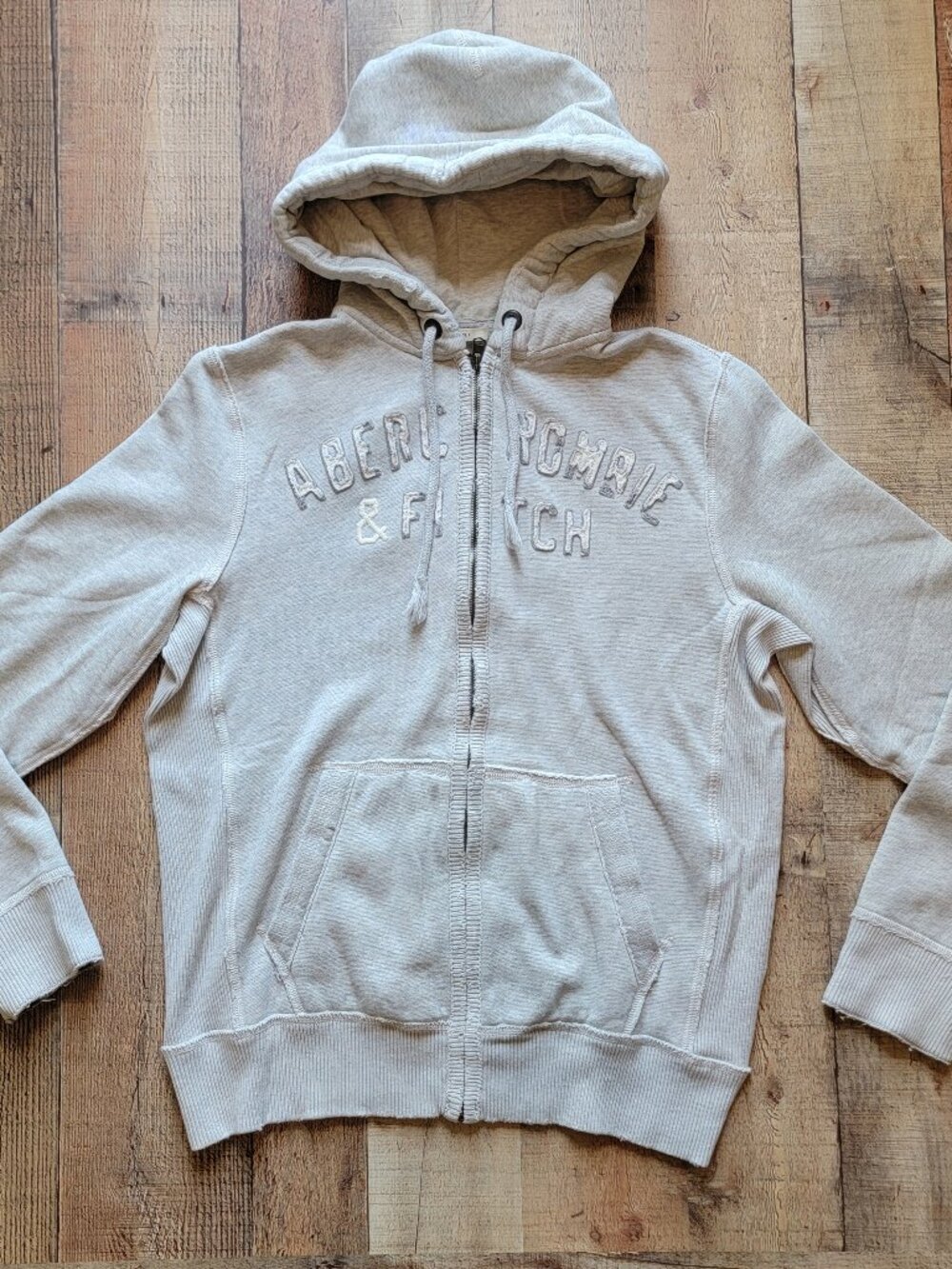 Abercrombie & Fitch Y2k Muscle Fit Full Zip Hoodie XXL